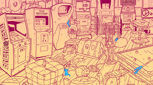 终极萌宠寻物游戏《电玩街机满是猫》免费登陆Steam